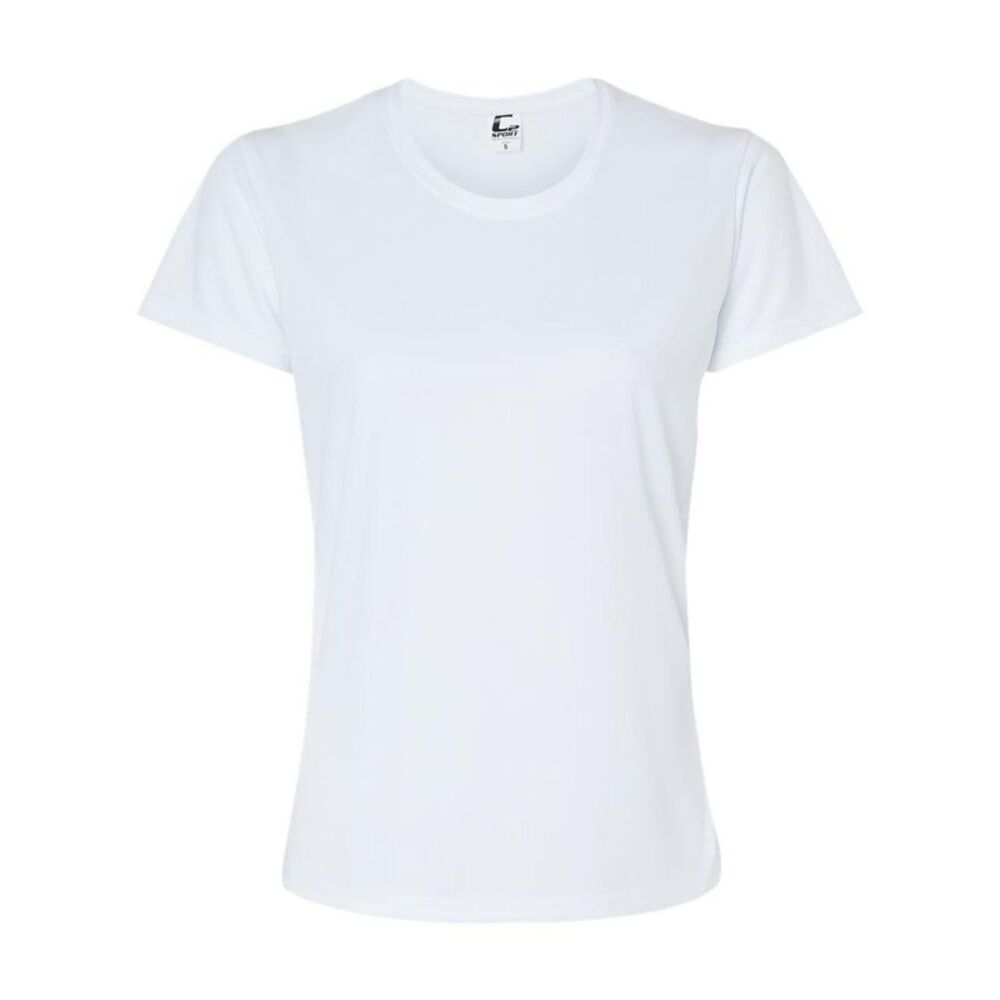 C2 Sport Womens Performance T-Shirt / White